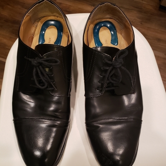 Nun Bush Mens Black lace up  Dress Work  Shoes 13M main image 4